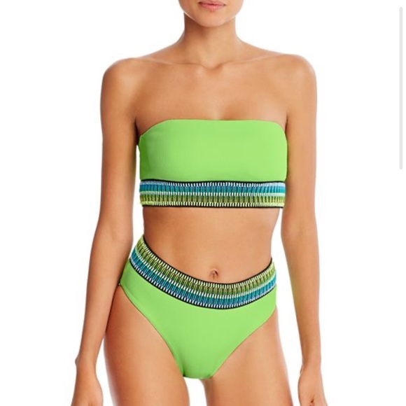 Peixoto Kiwi Kirra Top & Zoni High Waist Bottom - Picture 1 of 4
